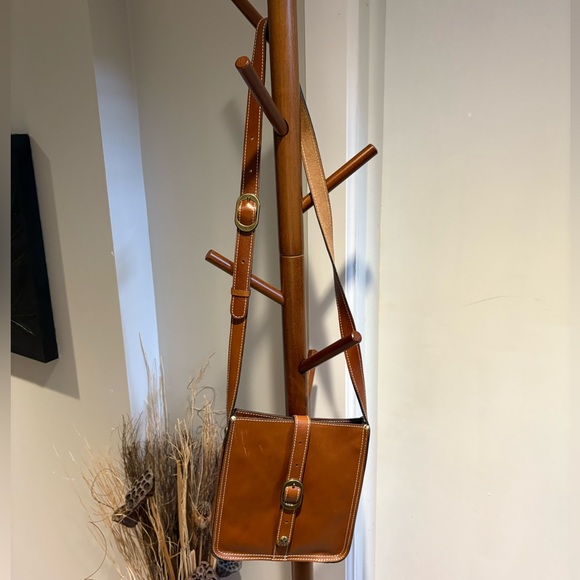 Patricia Nash Brown Leather Crossbody with Adjustable Strap - Picture 7 of 15